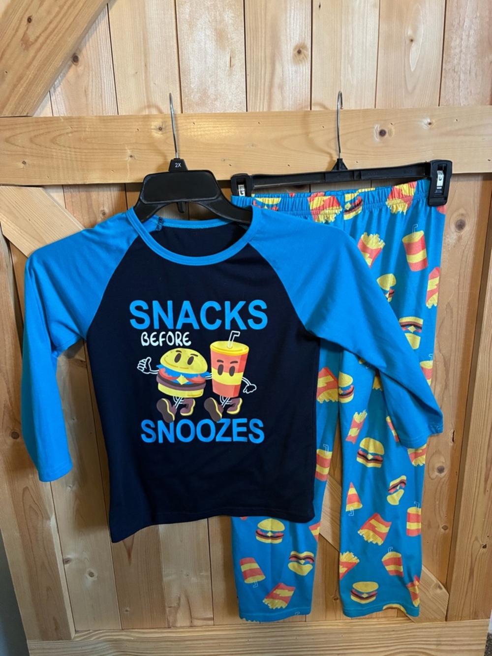 Boys long sleeve pajama set